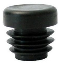 Inslagdoppen Voordrager Steco Voor Transportfiets Ø16mm Zwart