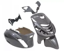 Kappenset Piaggio Zip-SP 5 delig Anthraciet