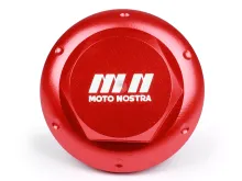 Olieaftapplug Moto Nostra CNC Rood- Alle Piaggio Leader 125-200cc LEM 125-150cc, HE 125-150cc,