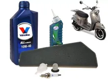 Klein Onderhoudspakket AGM Flash/Santini San Remo model - Vierkant Filter