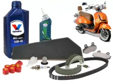 Groot Onderhoudspakket China Retro Scooter - Vierkant Filter