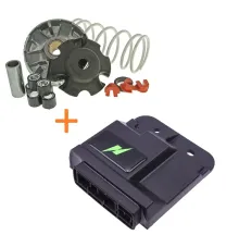 Opvoerpakket Zip / Vespa 4-takt 3V (ECU + Vario)