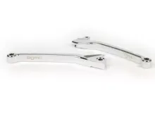 paar remhendels  BGM pro sport, lang (165mm)  vespa lx, lxv, s, primavera 50 150, sprint 50 150   chroom