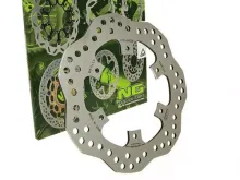 Remschijf NG Wavy 220x105x4mm Piaggio Liberty 50 Le (1997 2002) Voor Links