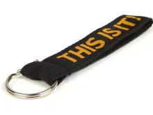 sleutelhanger  BGM pro supercharged  zwart