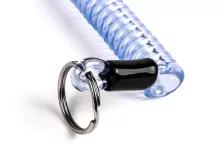 Sleutelhanger MOTO NOSTRA Spiraal Lengte 150mm Blauw