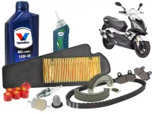 Groot Onderhoudspakket Peugeot Speedfight 3 (4-takt) - Brom (5,7 gram rollen)