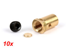 Tapset, Lang BGM PRO Oversize Ø=10,1x16,25mm Lambretta LI, LIS, SX, TV (serie 2-3), DL, GP - 10 Stuks