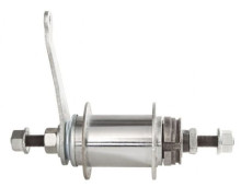 Terugtrap Remnaaf Verchroomd Met Asmoeren 36 Gaats 110 mm Inbouwmaat