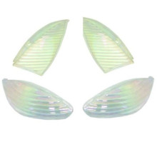 Knipperlichtglas Set - Peugeot Vivacity - Colorfull/Parelmoer