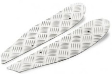 Treeplankset - Alu / Zilver - Aprilia SR