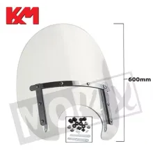 Universeel Windscherm scooter - 60 cm