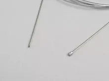 Universele Binnenkabel  ø=1,2mm x 2000mm Nippel ø=3,0mm x 3mm Gebruikt Als Gaskabel  Gelegde Kabel
