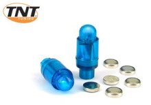 Ventieldopset Blauw Met Blauwe Flits Tnt