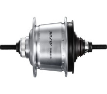 Versnellingsnaaf Shimano Alfine SG-S7001 8 Speed Voor Schijfrem  36 Gaats Zwart