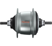 Versnellingsnaaf Shimano Nexus 8 Premium SG-C6011 Velgrem Rollerbrake  36 Gaats Zilver