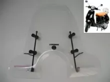 Windscherm Capri scooter