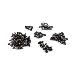 Beplating schroefset Yamaha Aerox / Nitro (Zwart)