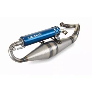 Uitlaat - Stage 6 - PRO Replica MK2 - Gilera / Piaggio - Blauw