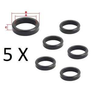 Vario Begrenzerset - Peugeot Verticaal - (6x) 2, 4, 5, 6 en 8mm