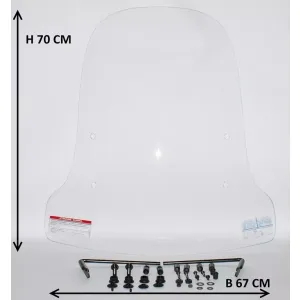 Windscherm Peugeot V-clic (TIP)