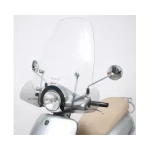 Windscherm Sym Fiddle II - Faco - Hoog (Transparant)