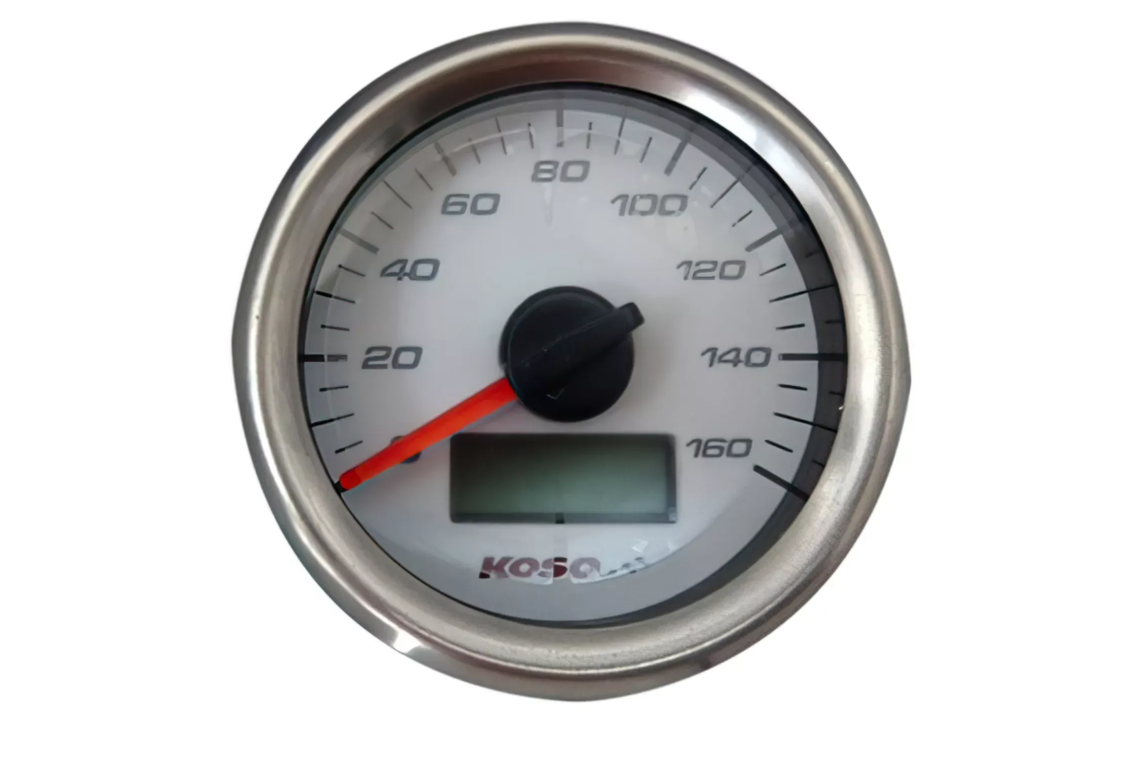 Snelheidsmeter Koso GP Stijl160KM/H D=48 Witte Wijzerplaat