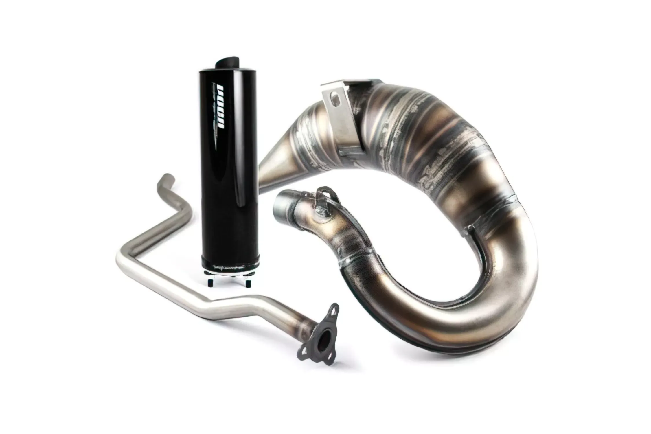 Voca Uitlaat Cross Rookie 50/70CC Zwarte Geluiddemper Yamaha DT / X-Limit