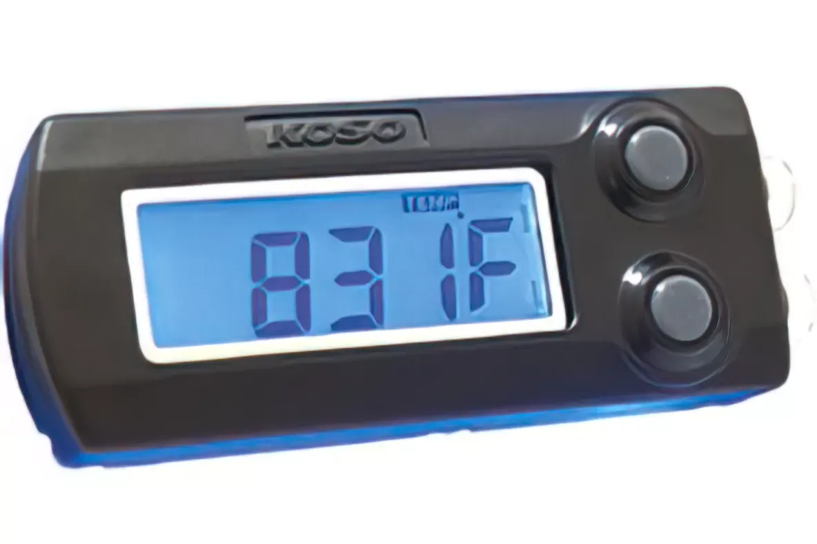 Uitlaatgas Thermometer EGT Koso Blauwe Verlichting