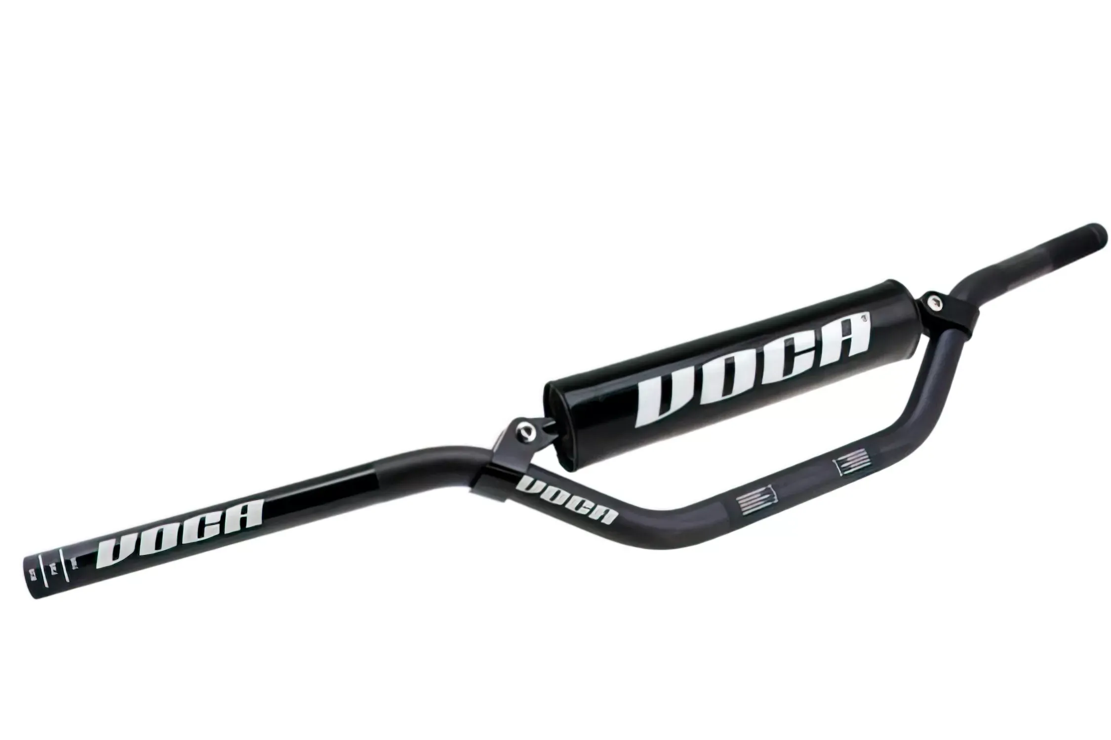 Motocross Stuur Voca Racing D.22,2 MM Zwart / Zwart Pad