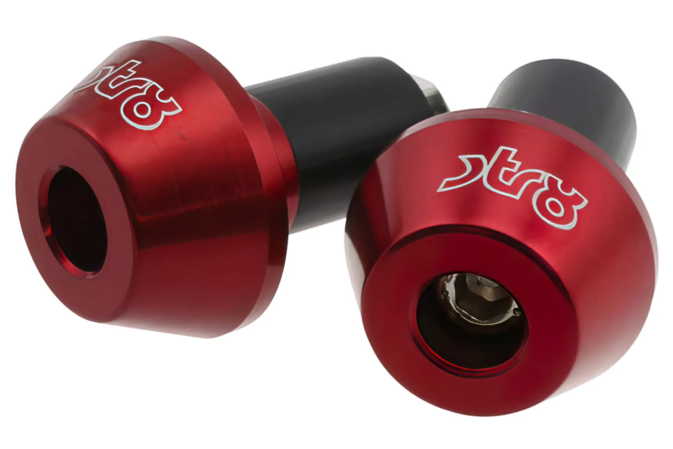 STR8 Stuur Einde Anti-Vibratie Shorty - Rood