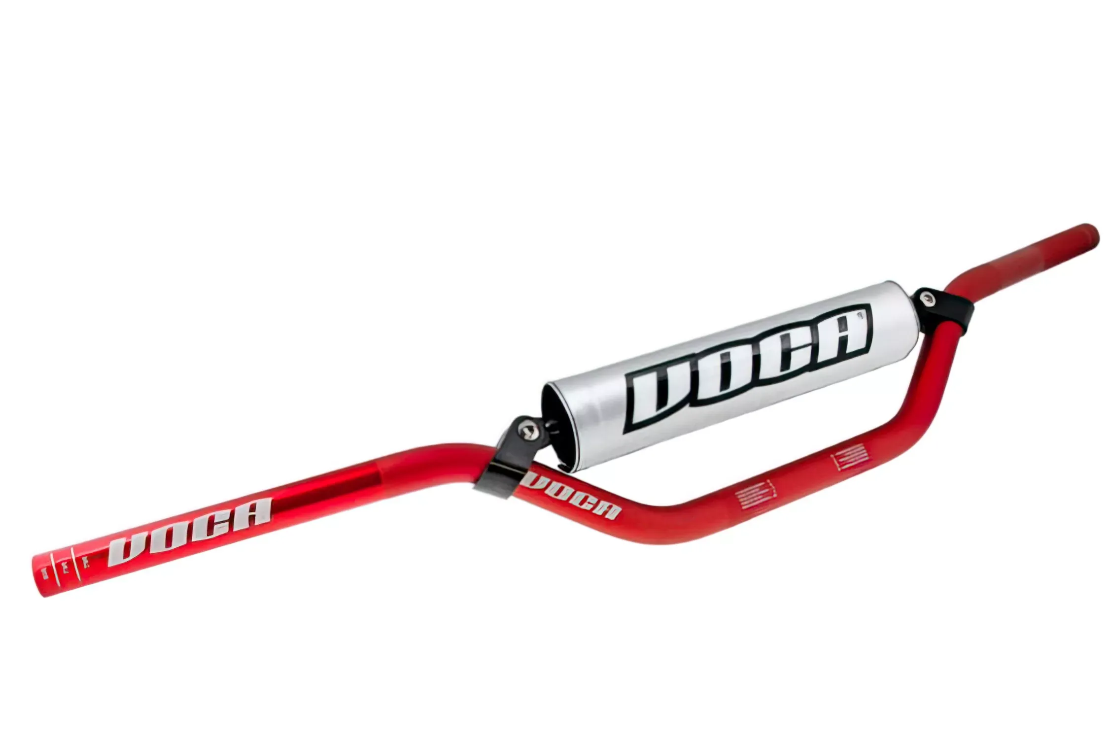 Motocross Stuur Voca Racing D.22,2 MM Rood / Grijs Pad