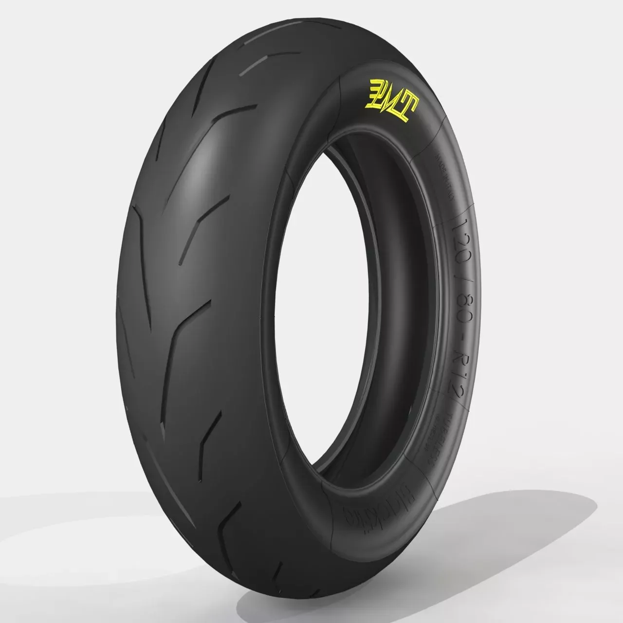 Band PMT 120/80 - 12" Hard H Semi-Slick “Blackfire"