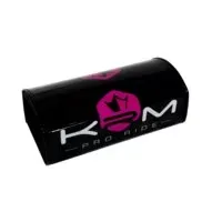 Stuurplaat Z/o Dwarsbalk KRM Zwart / Roze