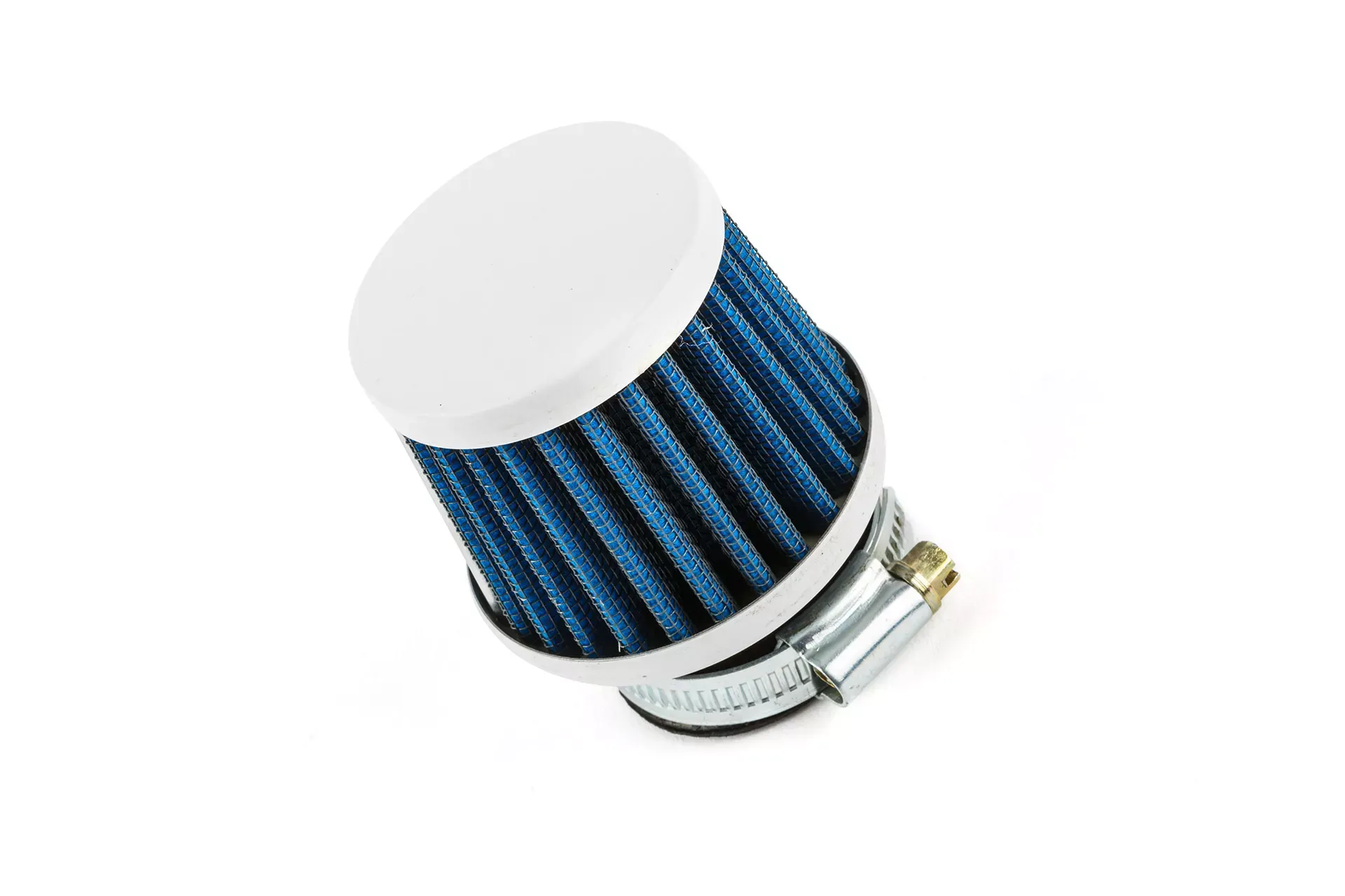 Luchtfilter Conisch D.28-35 Blauw / Wit (Klein)