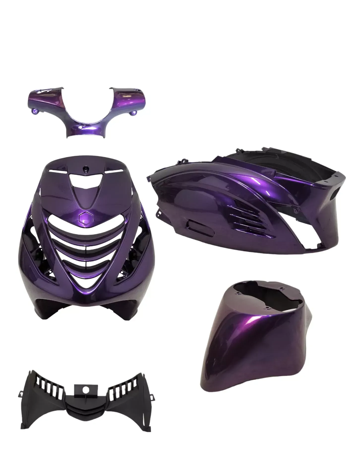 Kappenset RS-1 BMW Twilight Purple Piaggio Zip2000 Model SP 5-delig
