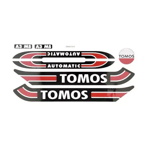 Stickerset Tomos A3