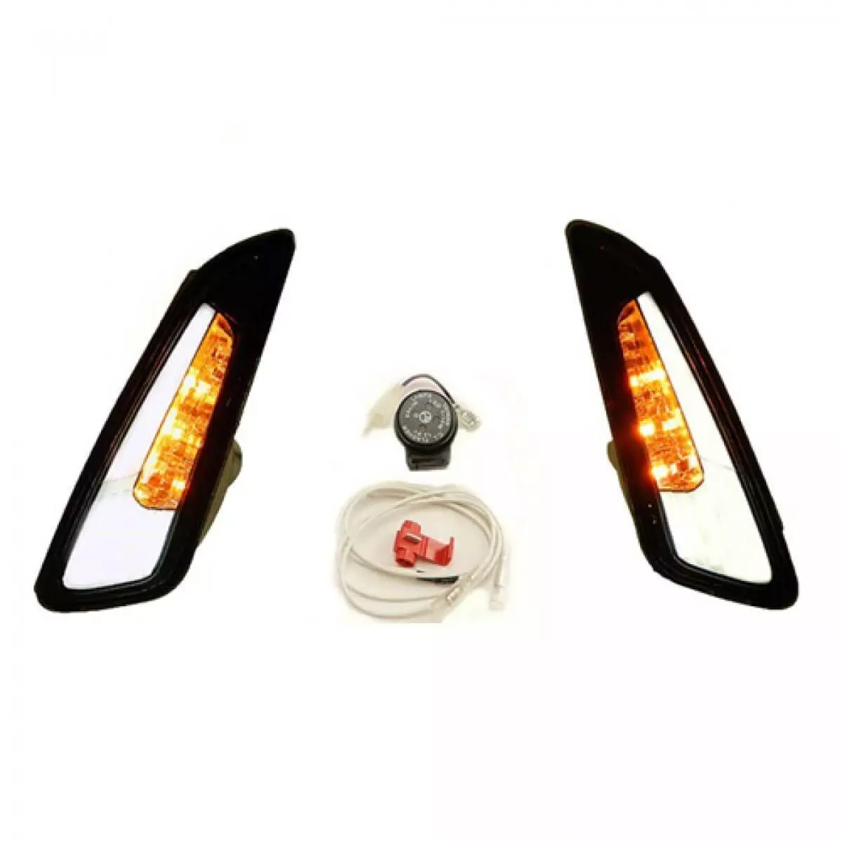 Smoke LED knipperlicht Vespa Primavera / Sprint - voorkant