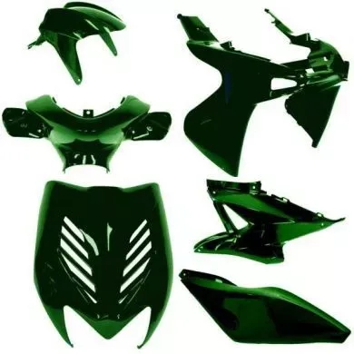 Aerox Kappenset - Groen (8 delig)