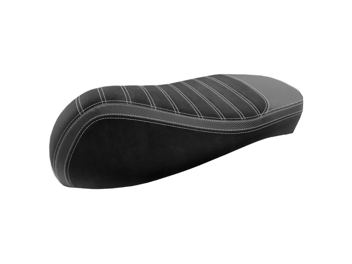 Buddyhoes / Zadeldek Vespa GTS 125 / 250 / 300 - Zwart / wit