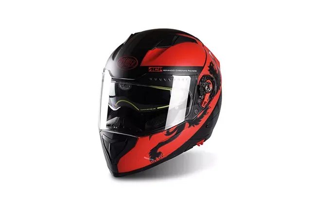 Helm integraal HM1 Premier S 55/56 mat zwart malossi