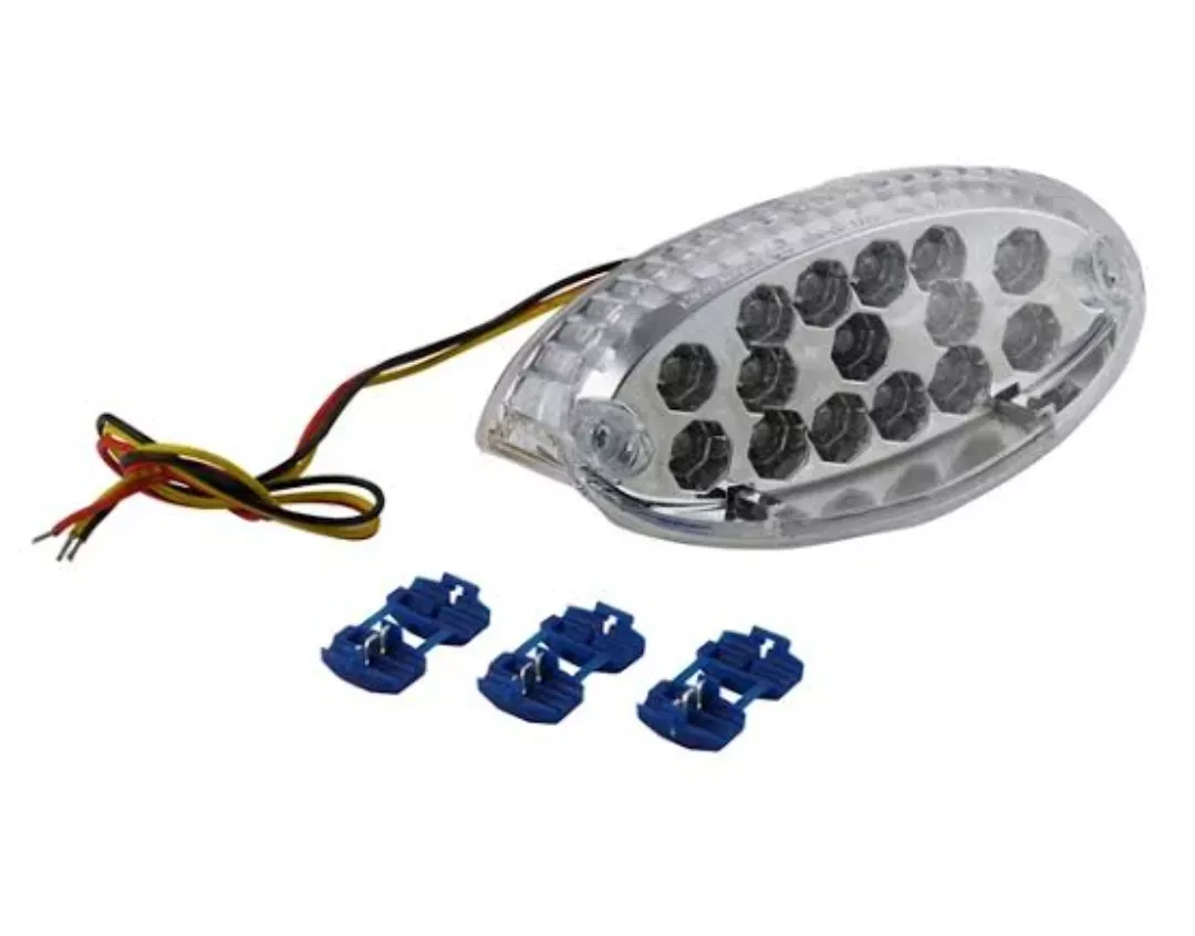 Achterlicht Uni Ovaal Led CE Blank Elec Only Benelux