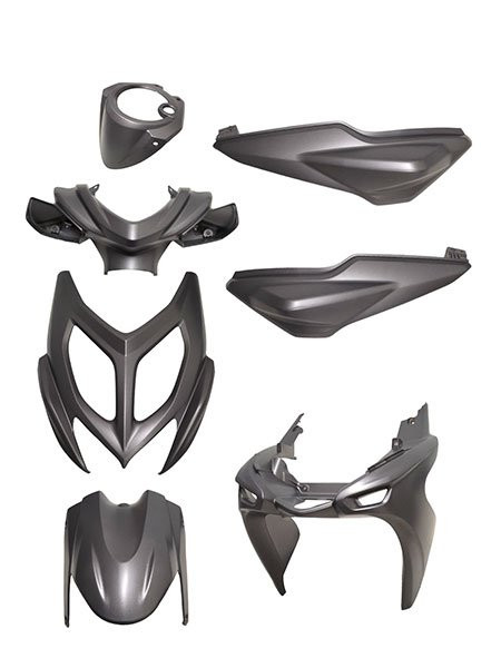 Kappenset Yamaha Aerox 2013 antraciet