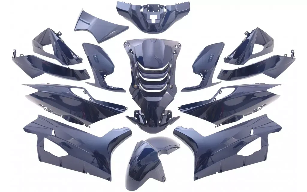 Kappenset Peugeot Speedfight 4 - Blauw metallic