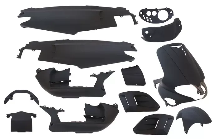 Kappenset Gilera Runner - Mat Zwart