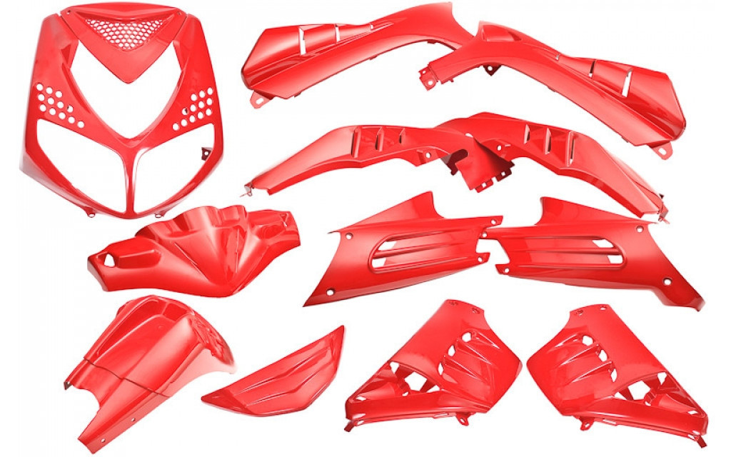 Kappenset - Peugeot Speedfight - Ferrari Rood