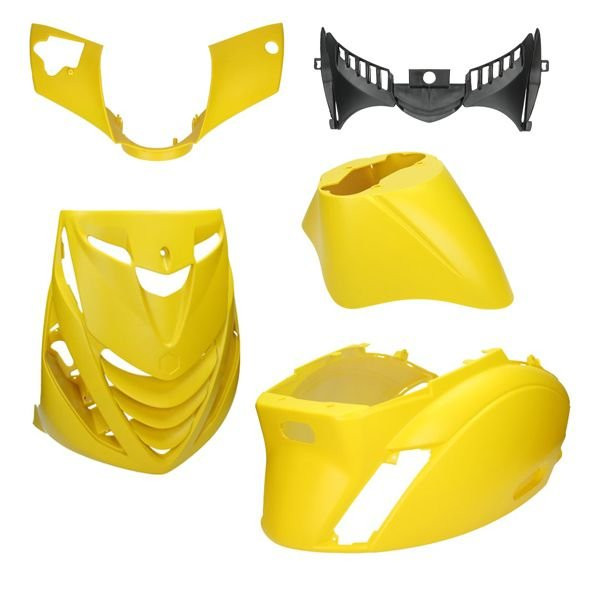 Kappenset Piaggio Zip Mat Geel - EVO-1