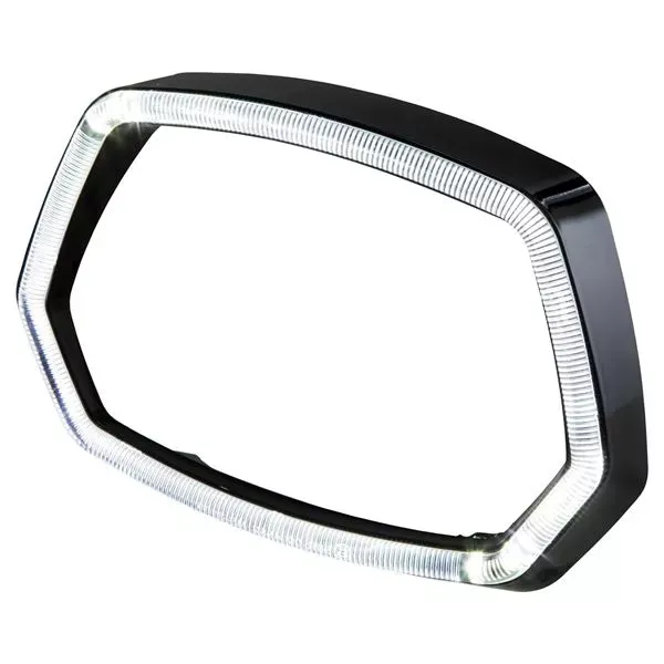 Koplamprand Led Vespa Sprint Glans Zwart