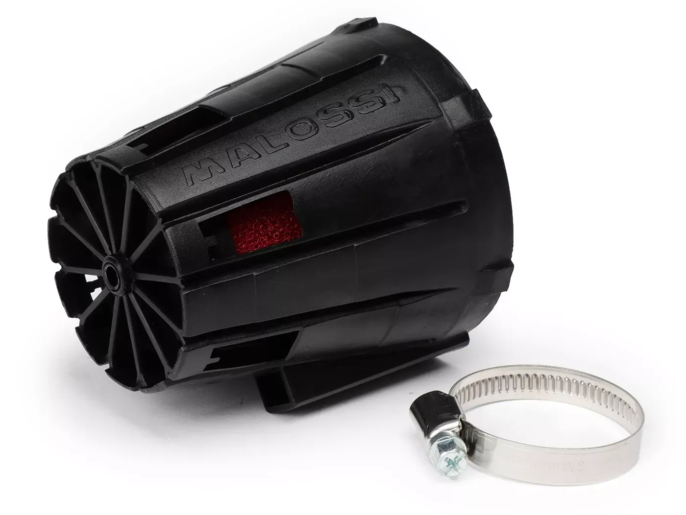 Luchtfilter Malossi e5  0掳 cs=35mm Rood Zwart, phva 12 Mikuni vm 19 22