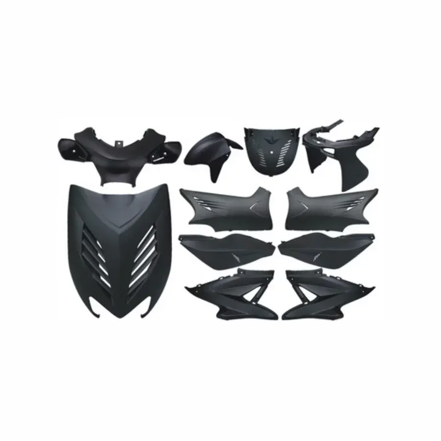 Kappenset Aerox Special Zwart Mat - DMP